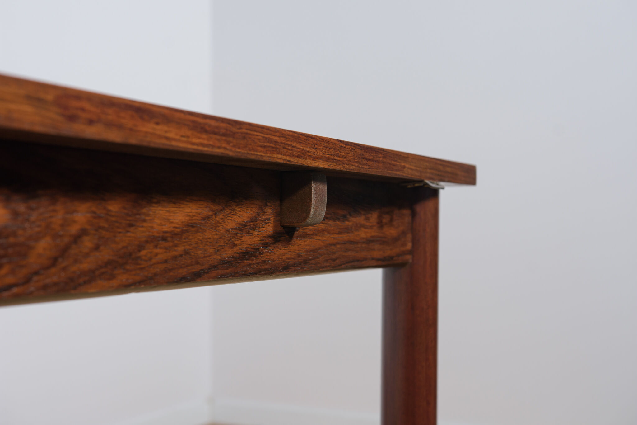 Table à manger danoise extensible en palissandre du milieu du siècle, années 1960