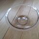 Saladier verre brun clair