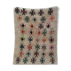 Handmade berber neon carpet 130 x 98 cm