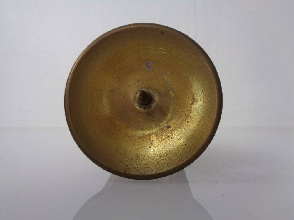 Vintage German Brutalist Candleholder in Copper and Brass, 1960s