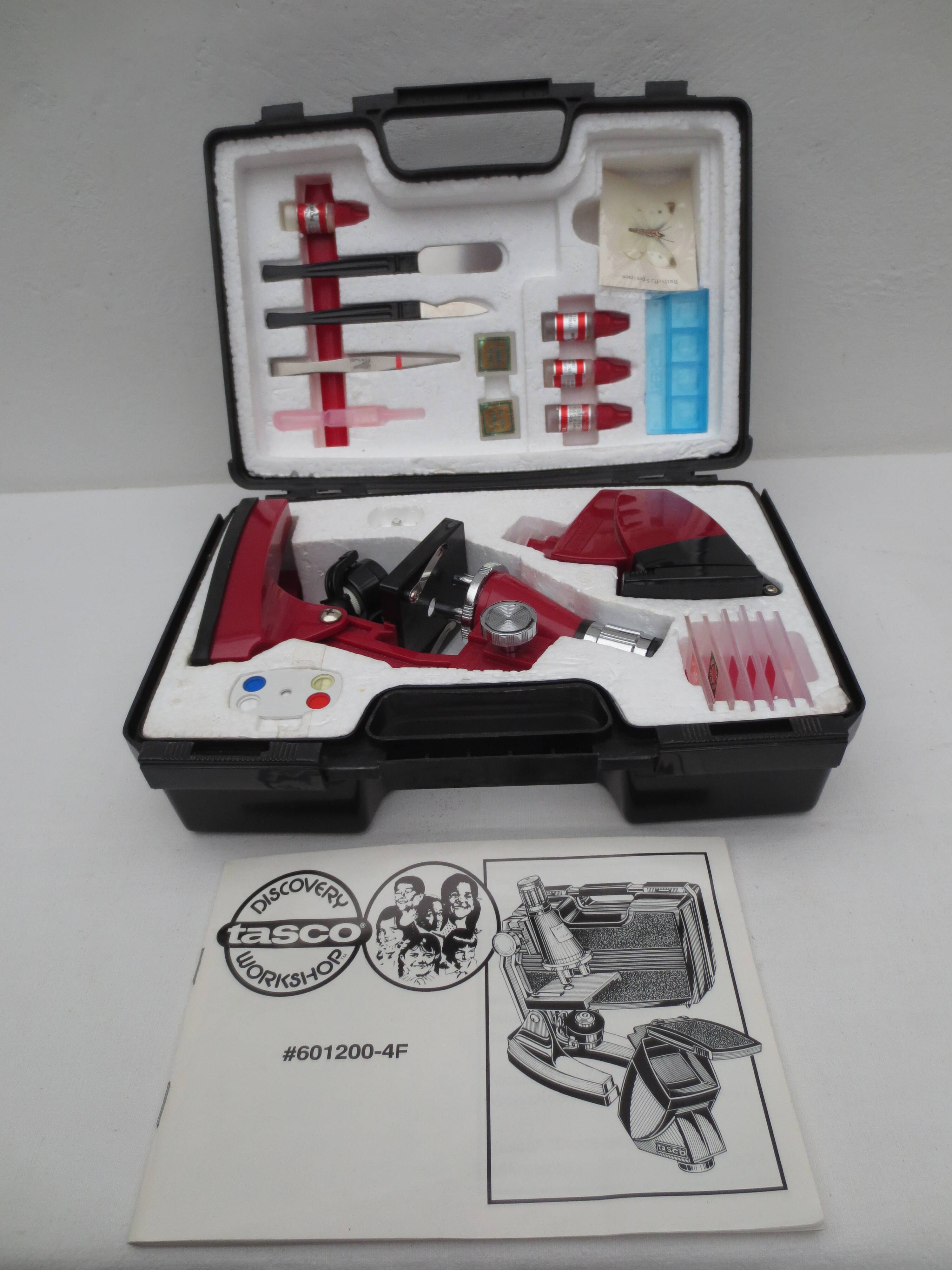 Vintage toy, children's microscope
