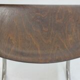 Tabouret vintage bauhaus chromé par Mart Stam pour Mücke Melder