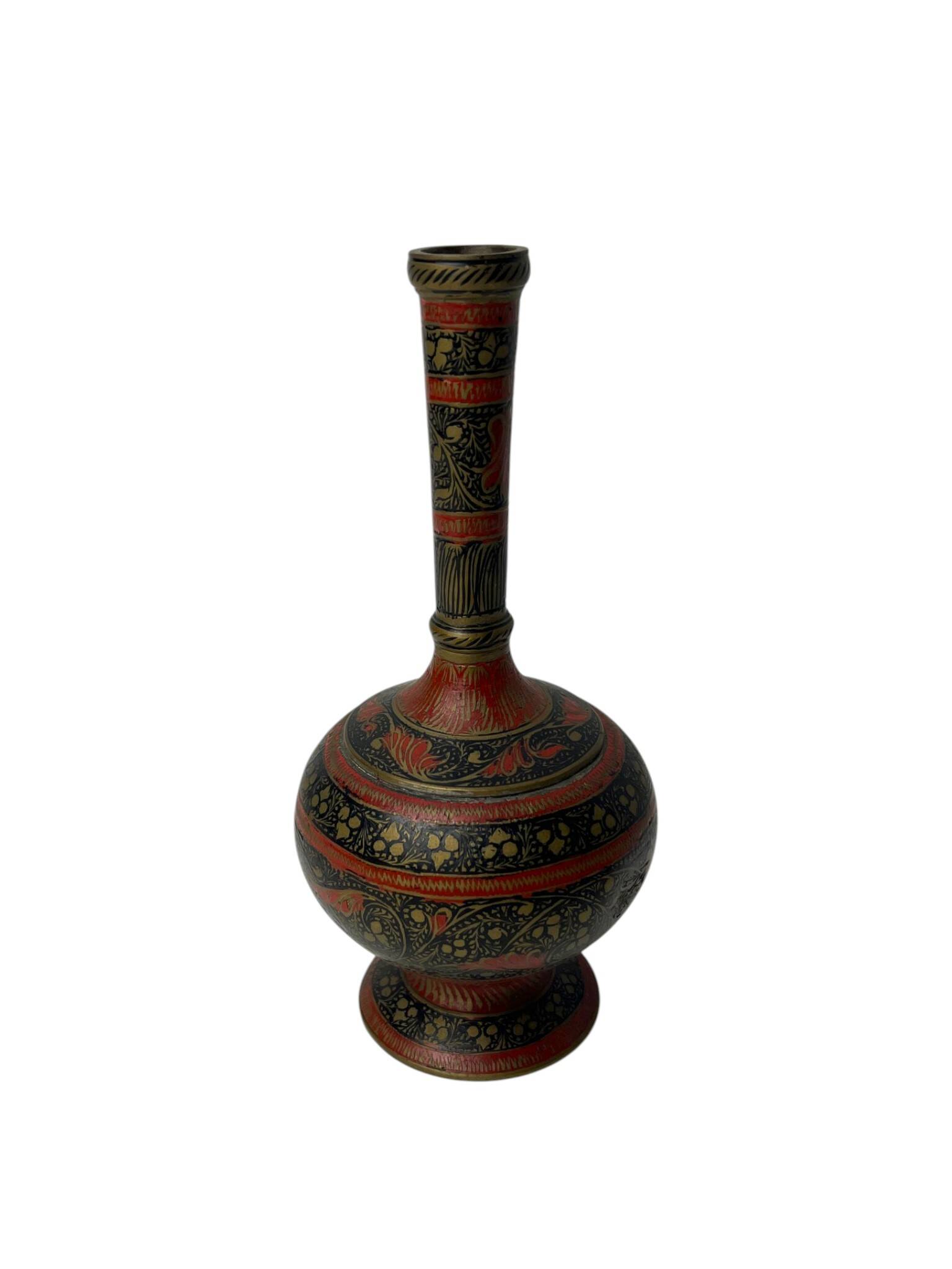 Orient, petit vase en cloisonné début XXème