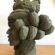 Crowned head in ceramic by Stefania Boemi – Sicily, Italy