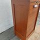 Small piece of furniture, roll-top filing cabinet