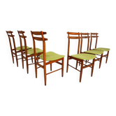 Ensemble de 6 chaises de salle à manger par Amma Torino, 1960