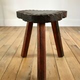 Cowherd stool tripod brutalist style 40s-50s
