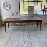 Oak farmhouse table