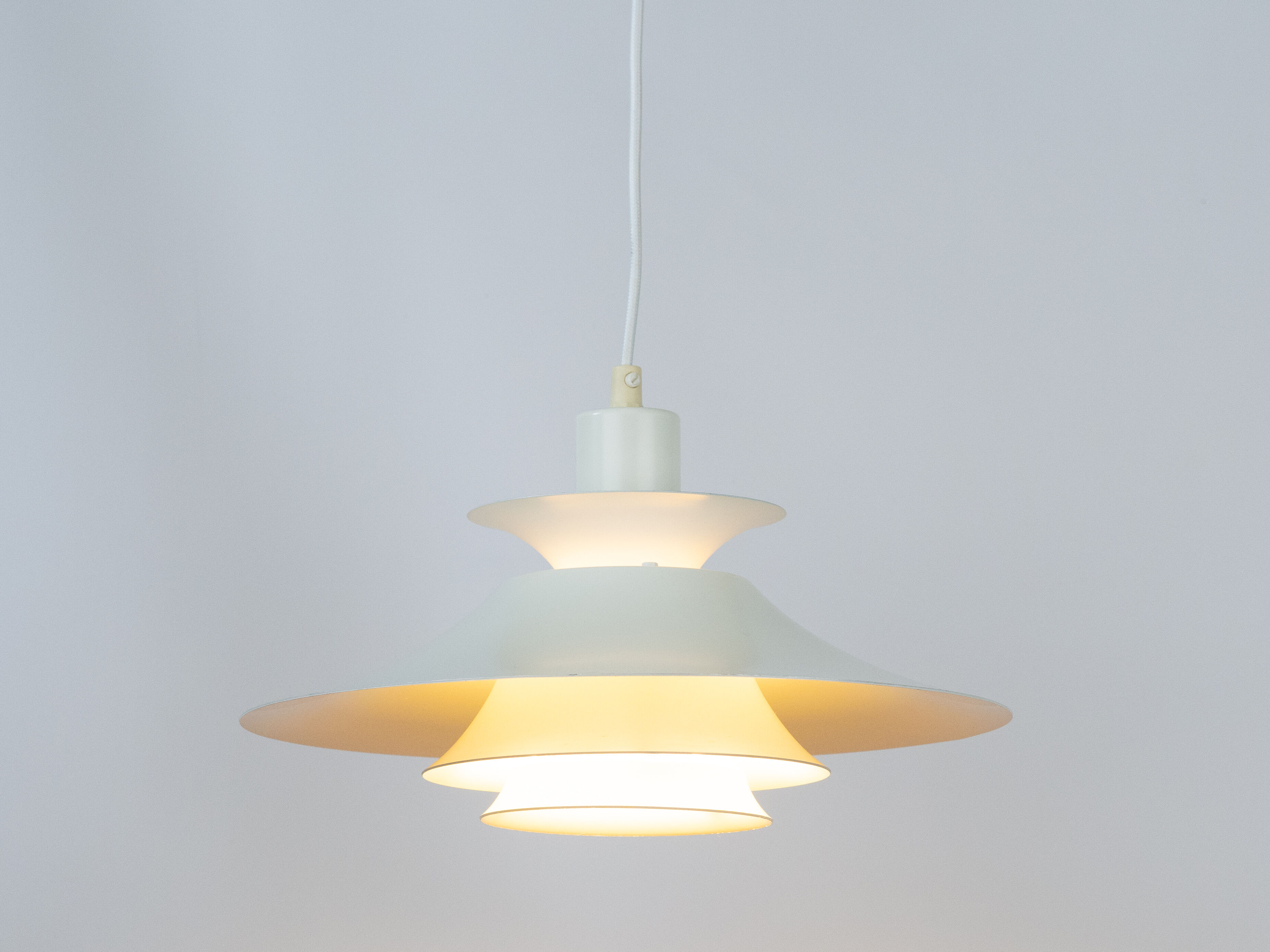 Danish vintage pendant lamp by Frandsen, 1980s