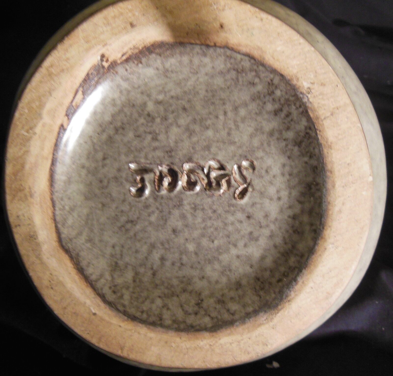 Ceramic vase signed Max Idlas