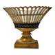 Antique Empire-style porcelain basket