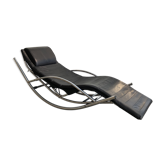 Chaises longue cuir