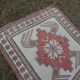 Vintage handmade Turkish rug 116x122 cm