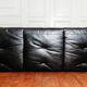 Leather Sloop sofa by Michel Ducaroy for Ligne Roset, France, 1970.