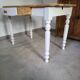 Old dining table Parisian farm kitchen occasional vintage Parisian office