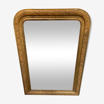 Miroir ancien doré - 114x79cm