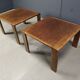Paire de tables basses Bonanza par Asko, Finlande, 1960