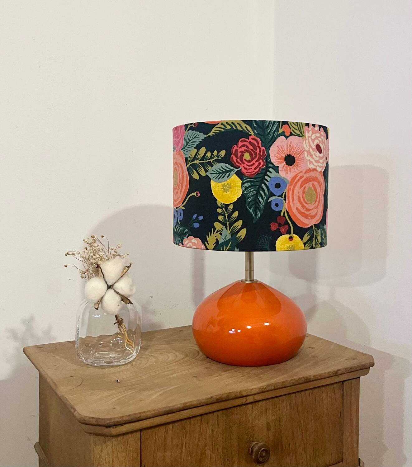 Restored vintage lamp