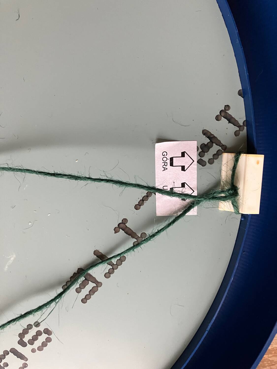 Vintage round mirror