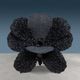 Fauteuil Fiore Bulat, série Tessuto, en fer, design Anacleto Spazzapan