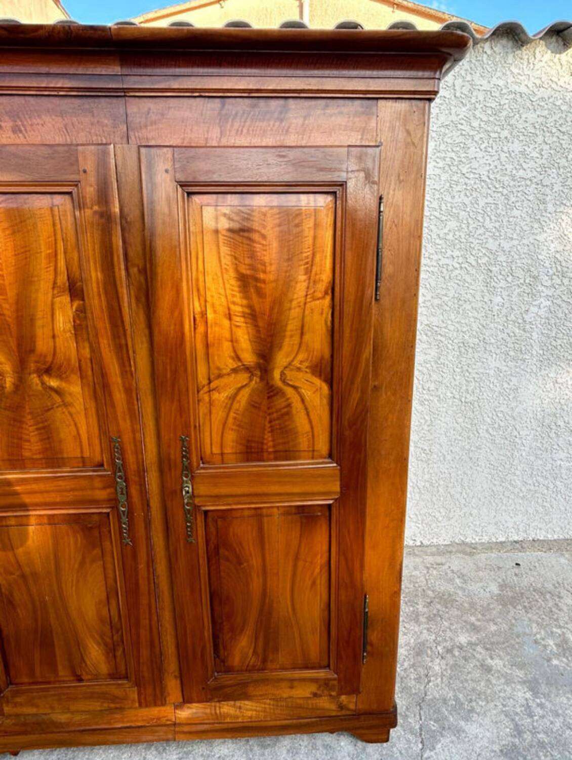 Louis Philippe walnut wardrobe