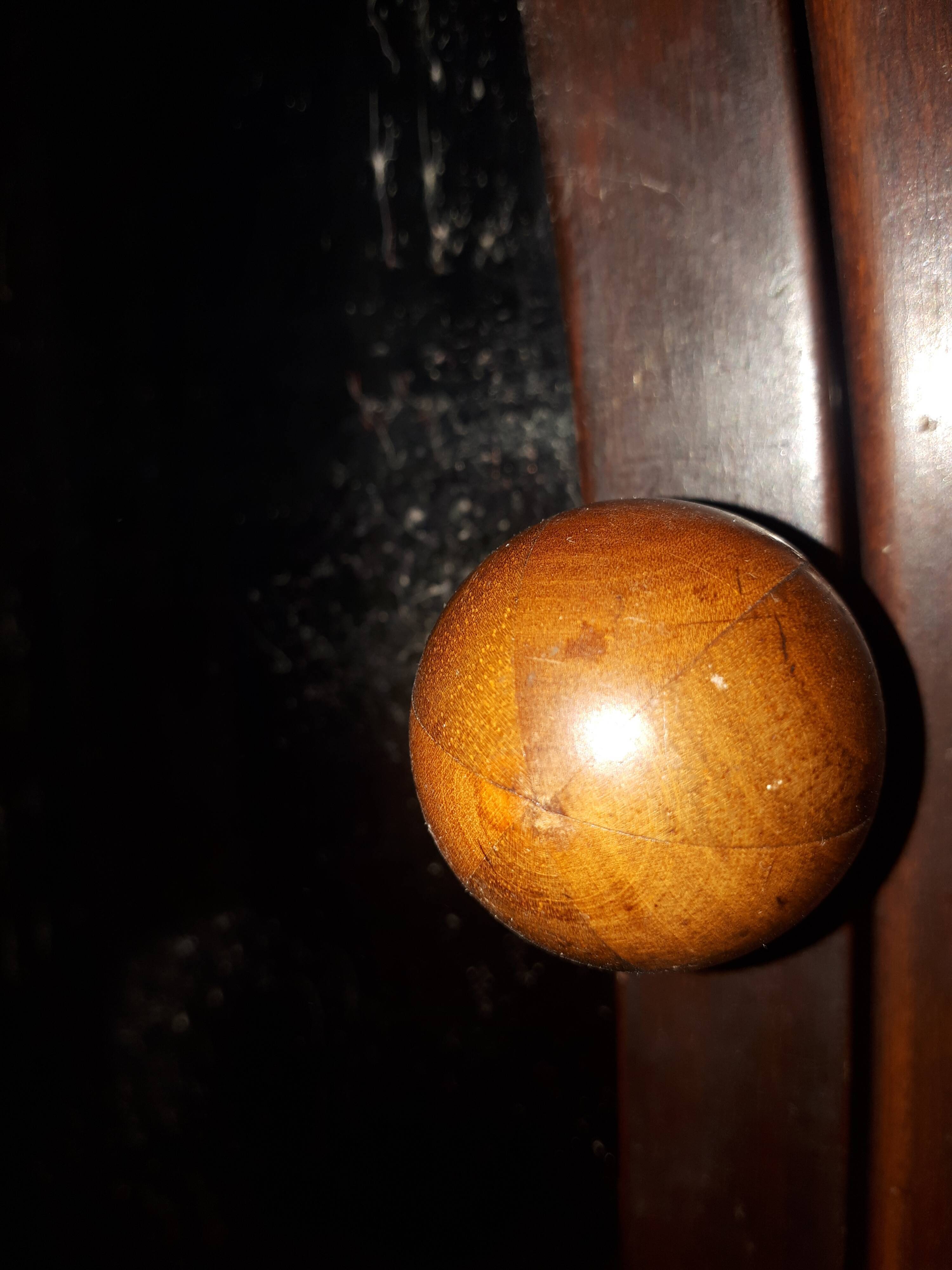 Wooden dressing table Courbet marquetry chevrons art deco Austrian