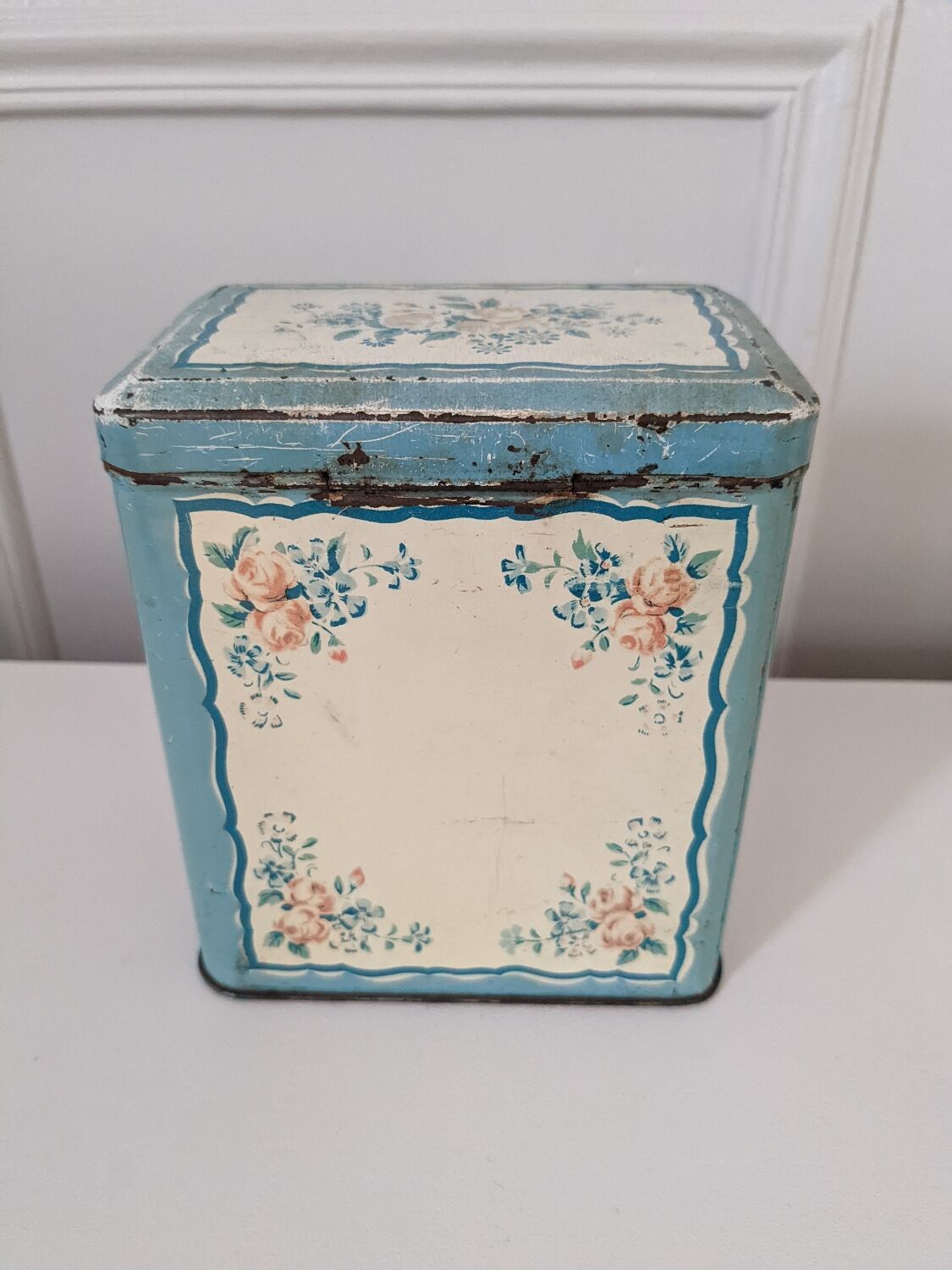 Vintage metal box