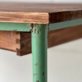 Vintage industrial console with drawers