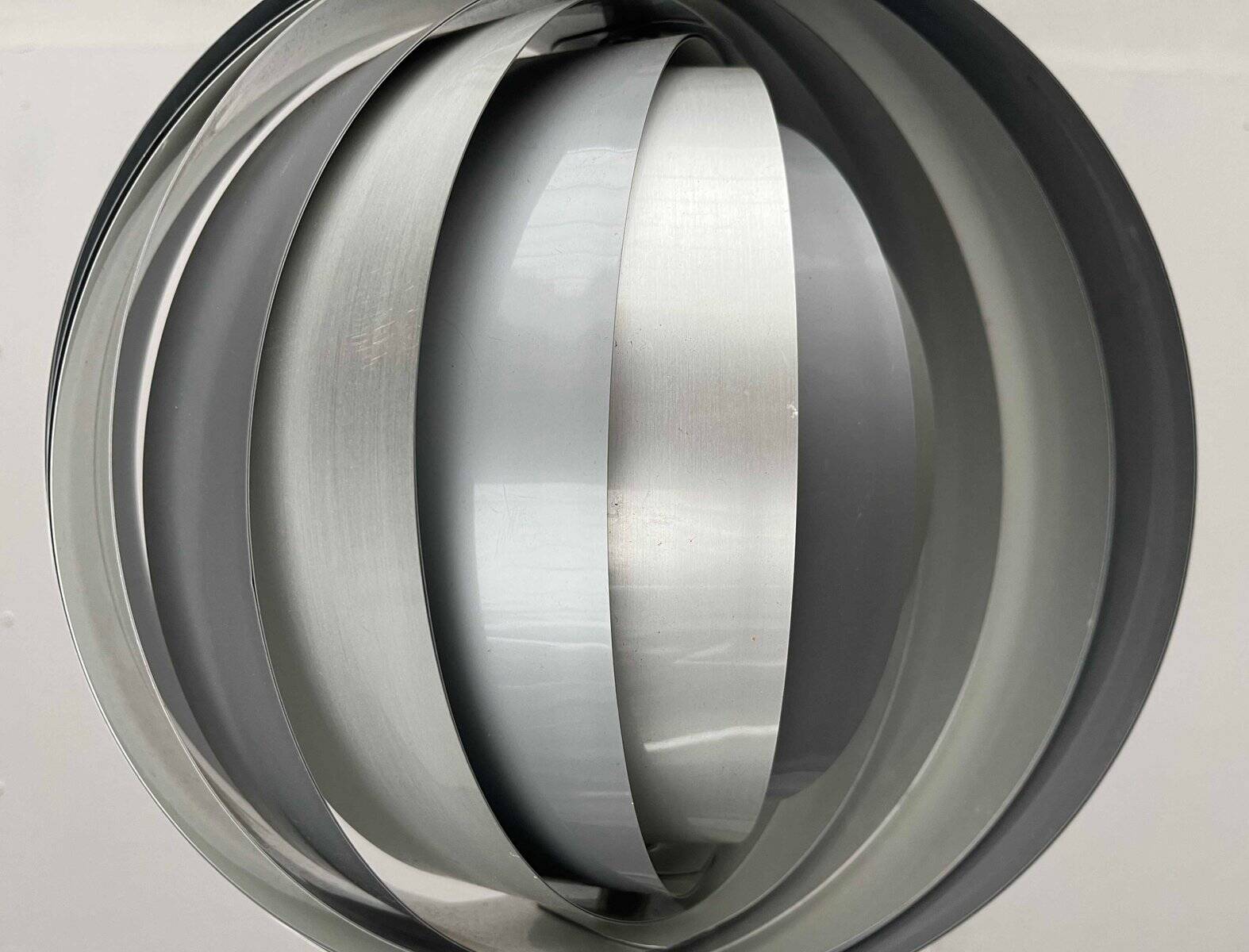 Mid-century modern moon pendant lamp from East Germany by Verner Panton for Erjoka, 1960s.