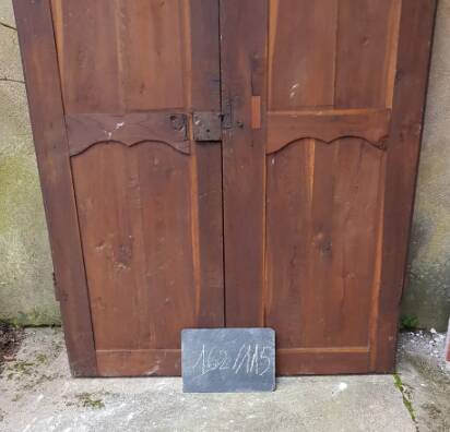 Antique double cupboard doors from the 19th century