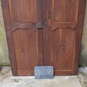 Antique double cupboard doors from the 19th century