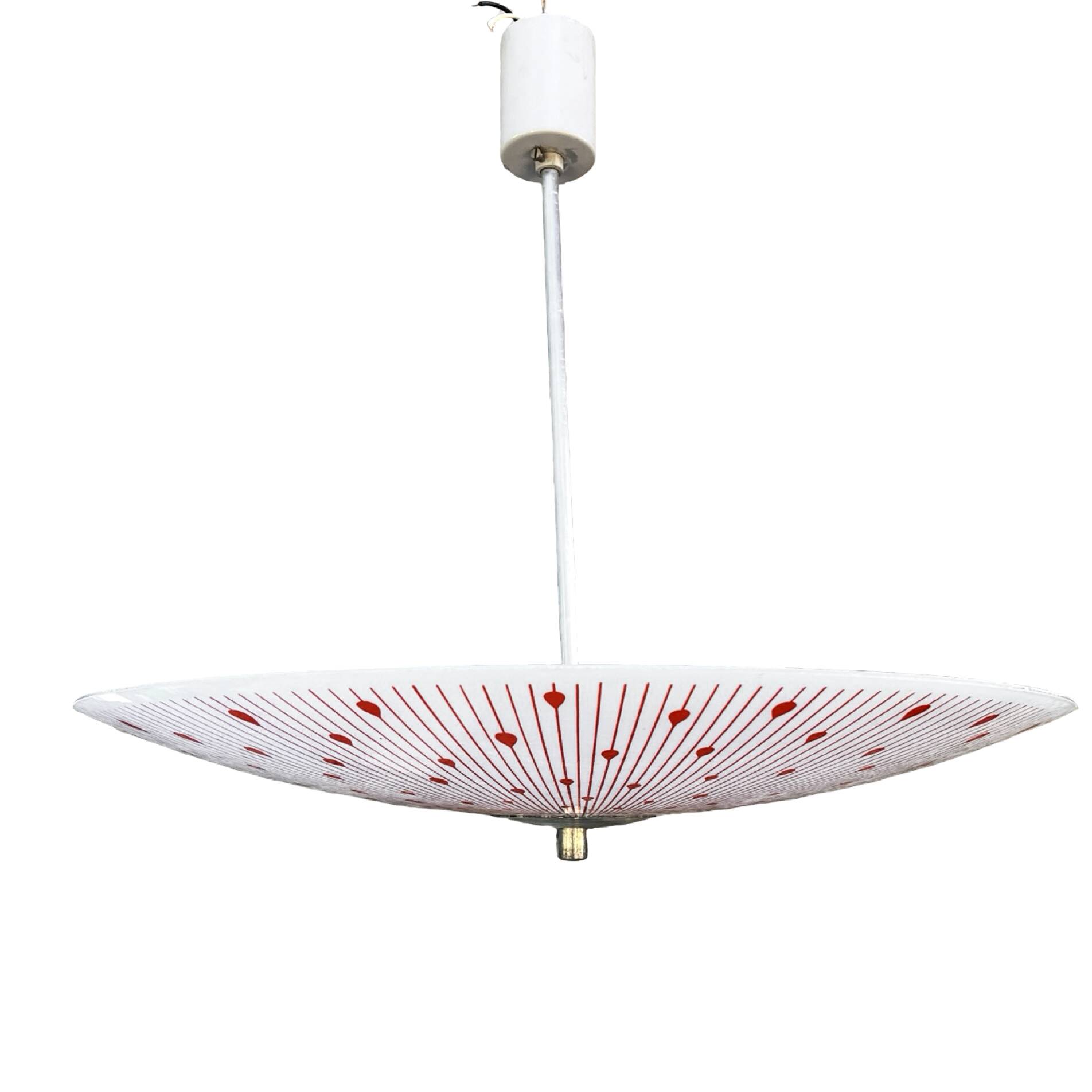 Napako umbrella ceiling lamp, Czechoslovakia, 1960s/1970s
