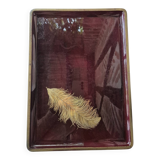 Japanese lacquered tray