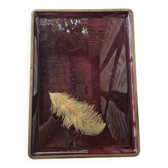 Plateau laqué japonais