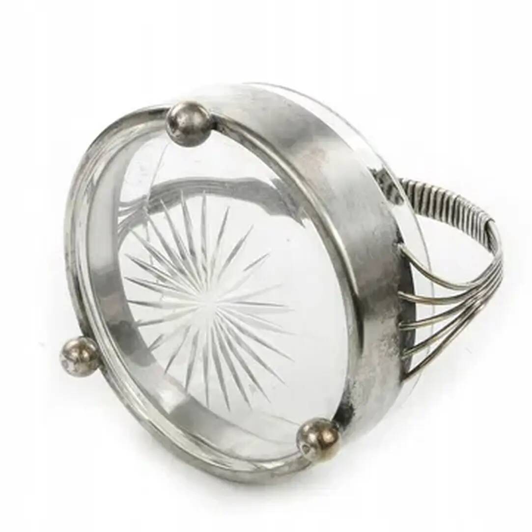 Art Deco nut or snack basket, brass, Germany, 1930s