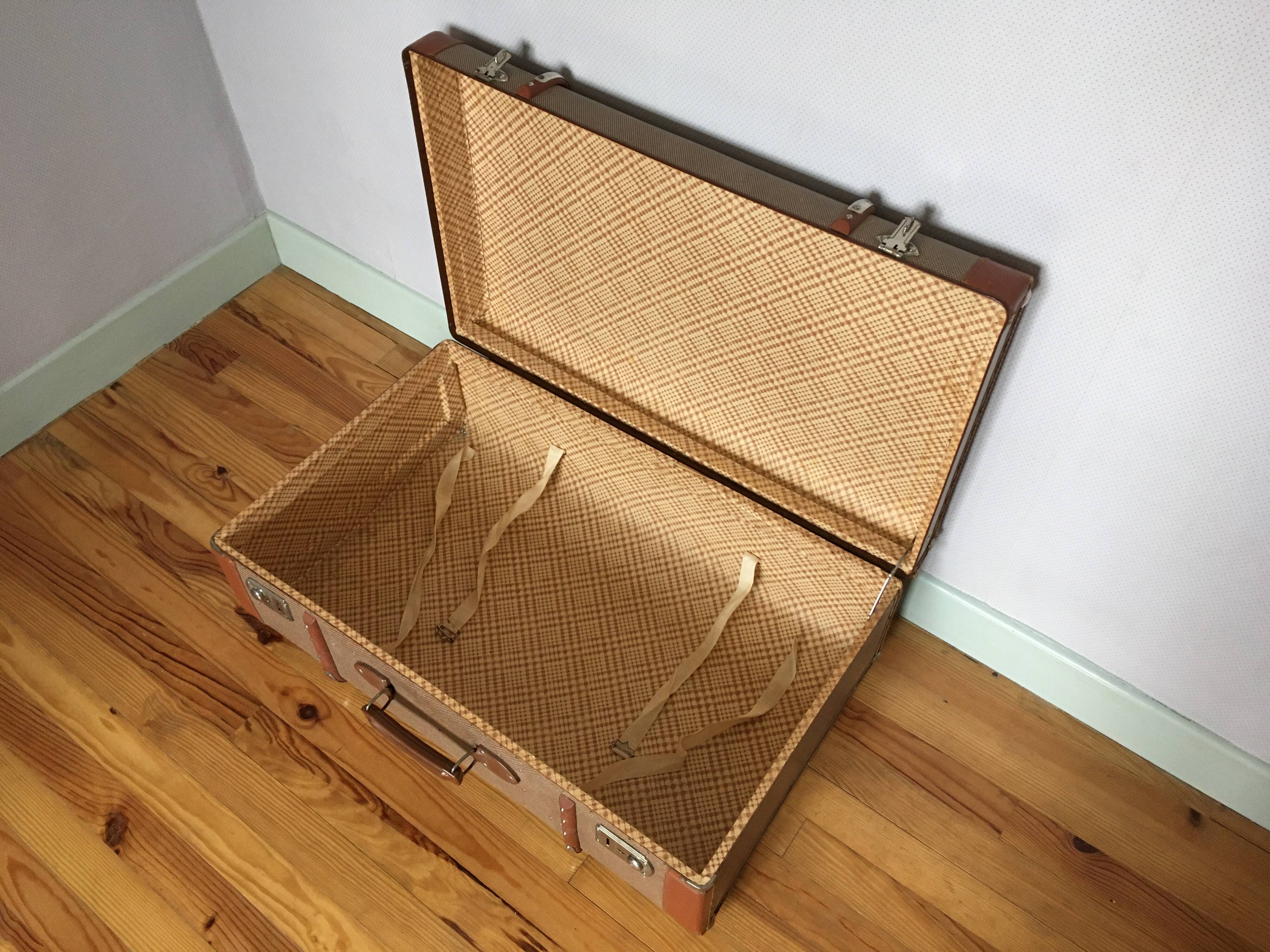 Vintage travel trunk