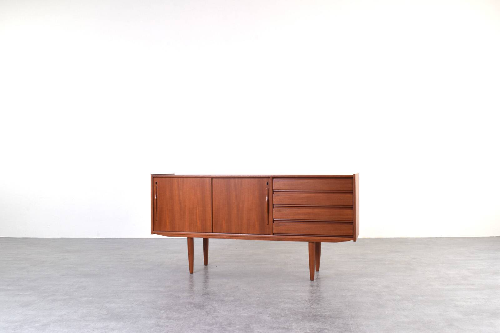 Mid-Century Danish Teak Sideboard, 1960s.