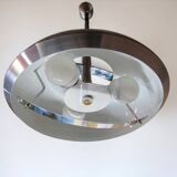 Vintage Space Age pendant chandelier in the style of Lakro Amstelveen.