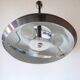 Vintage Space Age pendant chandelier in the style of Lakro Amstelveen.