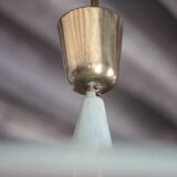 Vintage lacquered metal pendant from the 1950s, Herman Busquet for Hala.