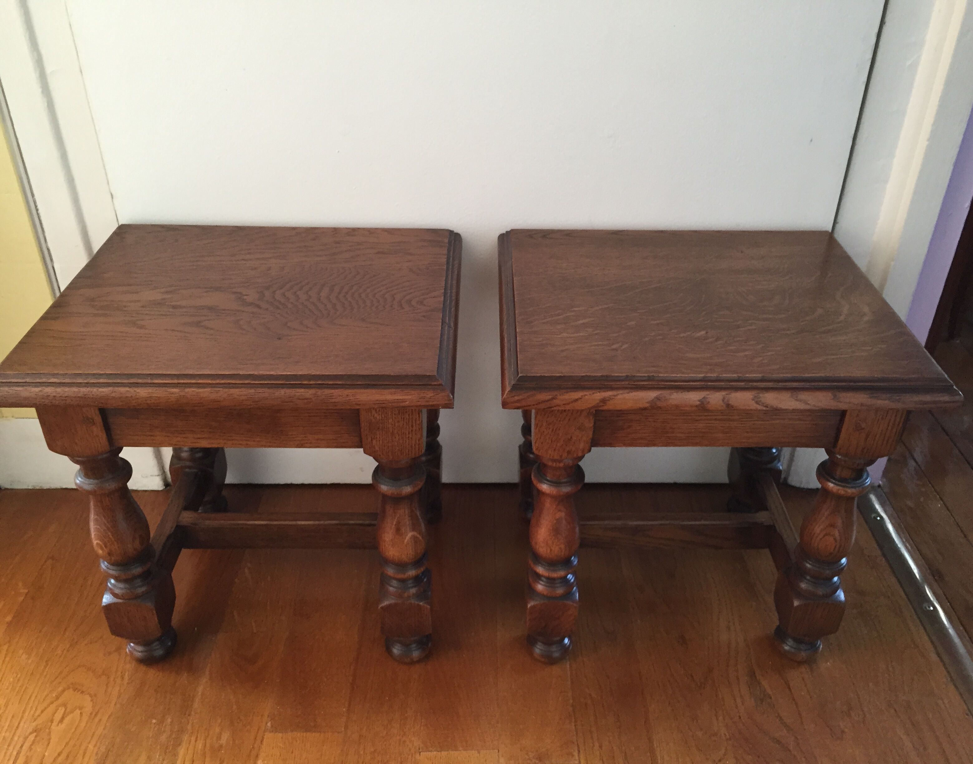 Ensemble de 2 tabourets
