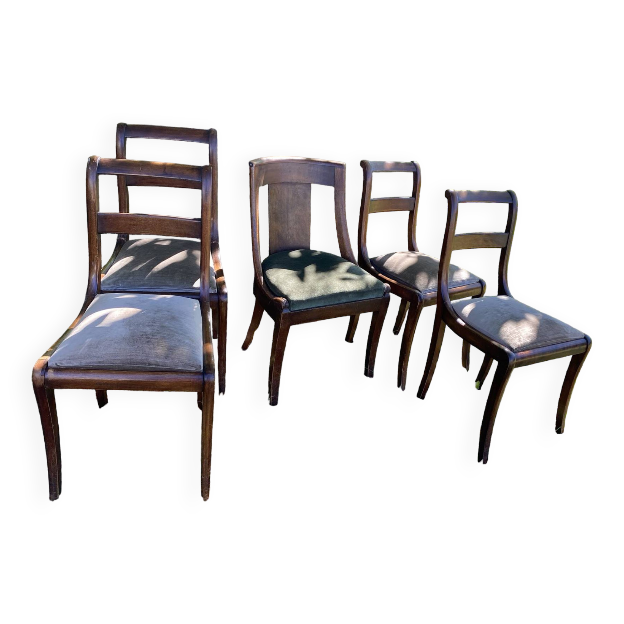 5 chairs