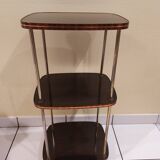 Shelf in formica and gilded metal 1960