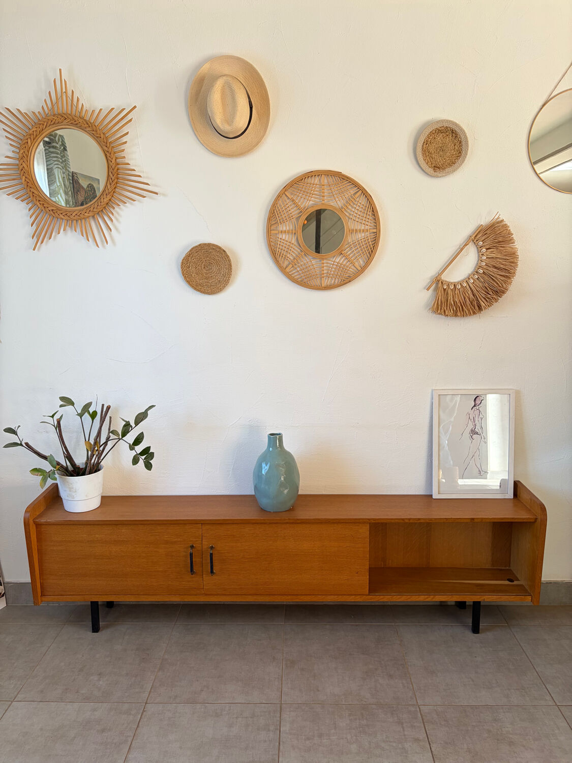 Vintage enfilade (shallow)