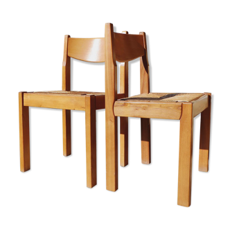 Pair of regain home chairs in Elm