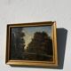 Old painting from the Barbizon school signed / oil on canvas signed