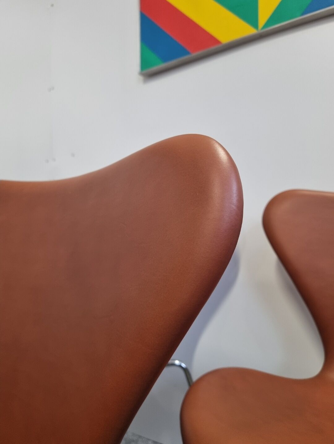 Set of 6 3107 butterfly chairs by Arne Jacobsen for Fritz Hansen
