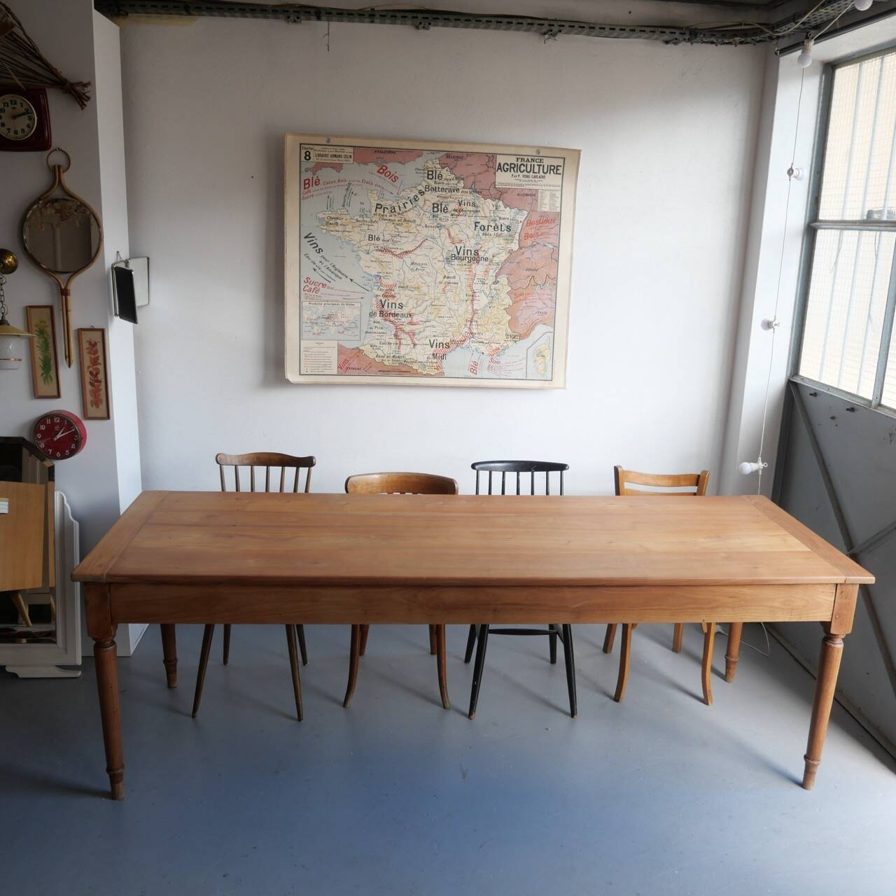 Renovated old farmhouse table