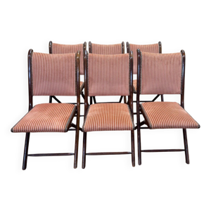 Lot de 6 chaises pliantes