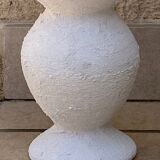Trio de vases blancs